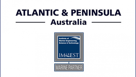 Image for Atlantic & Peninsula Australia Renews Marine Partnership with IMarEST (4811)